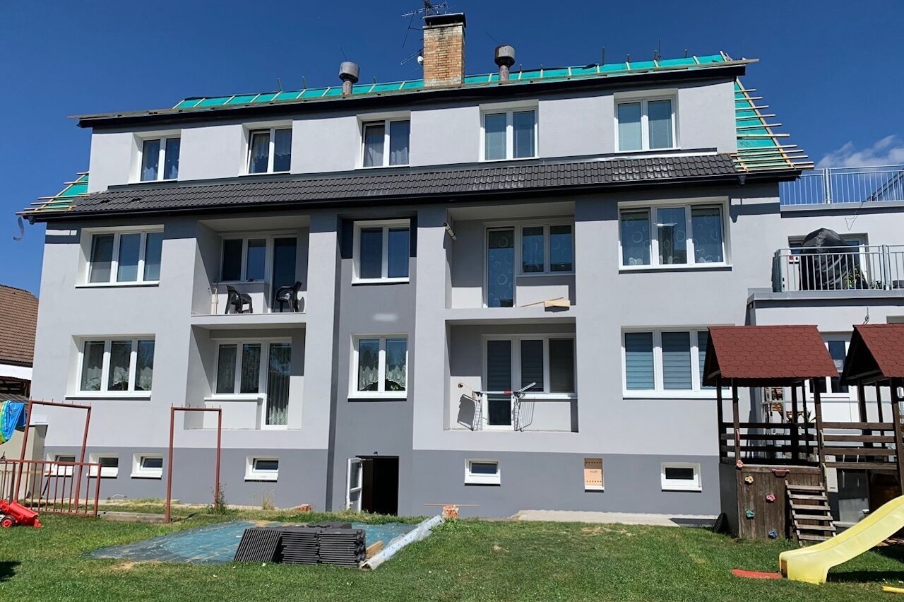 Zateplení bytového domu